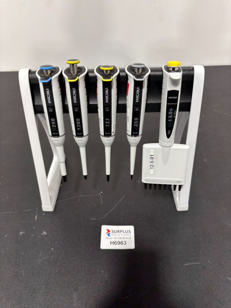 Image of Sartorius Tacta Pipettes x5